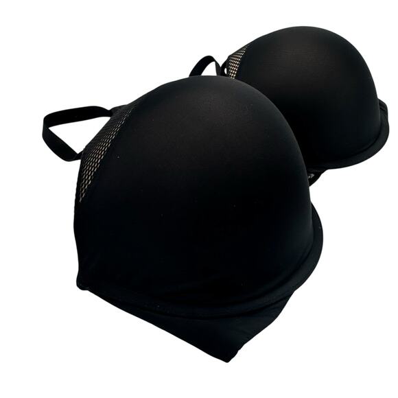 Victoria’s Secret 38DDD T-Shirt Push Up Full Coverage Front Clasp Racerback Bra - Picture 4 of 7